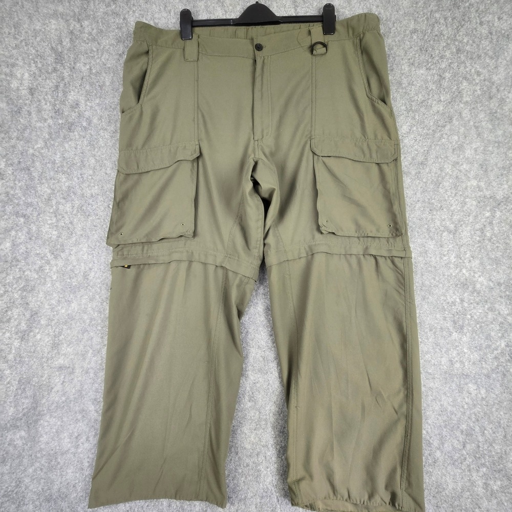 Boy Scouts of America Switchbacks Men XL Green Relaxed Convertible Cargo Pants
